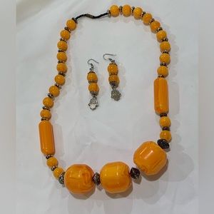 Moroccan Berber Necklace with khamsa 🪬 earrings